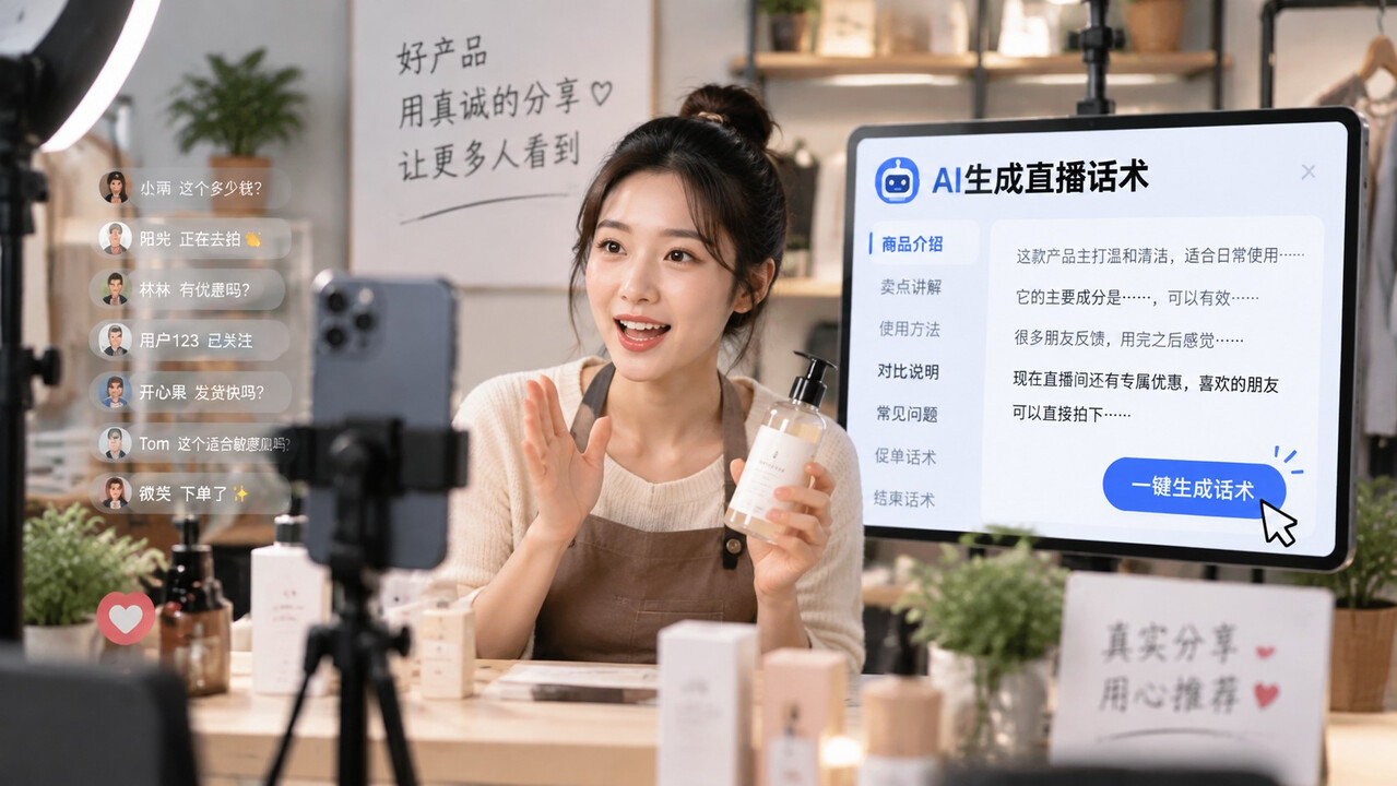 直播辅助场景图